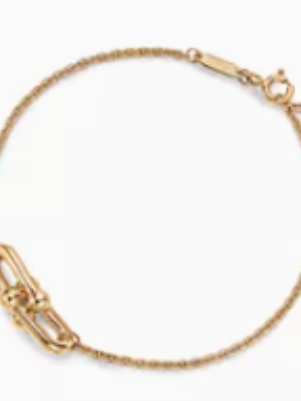 Tiffany Double Link Bracelet in Yellow Gold - Picture 6 of 6